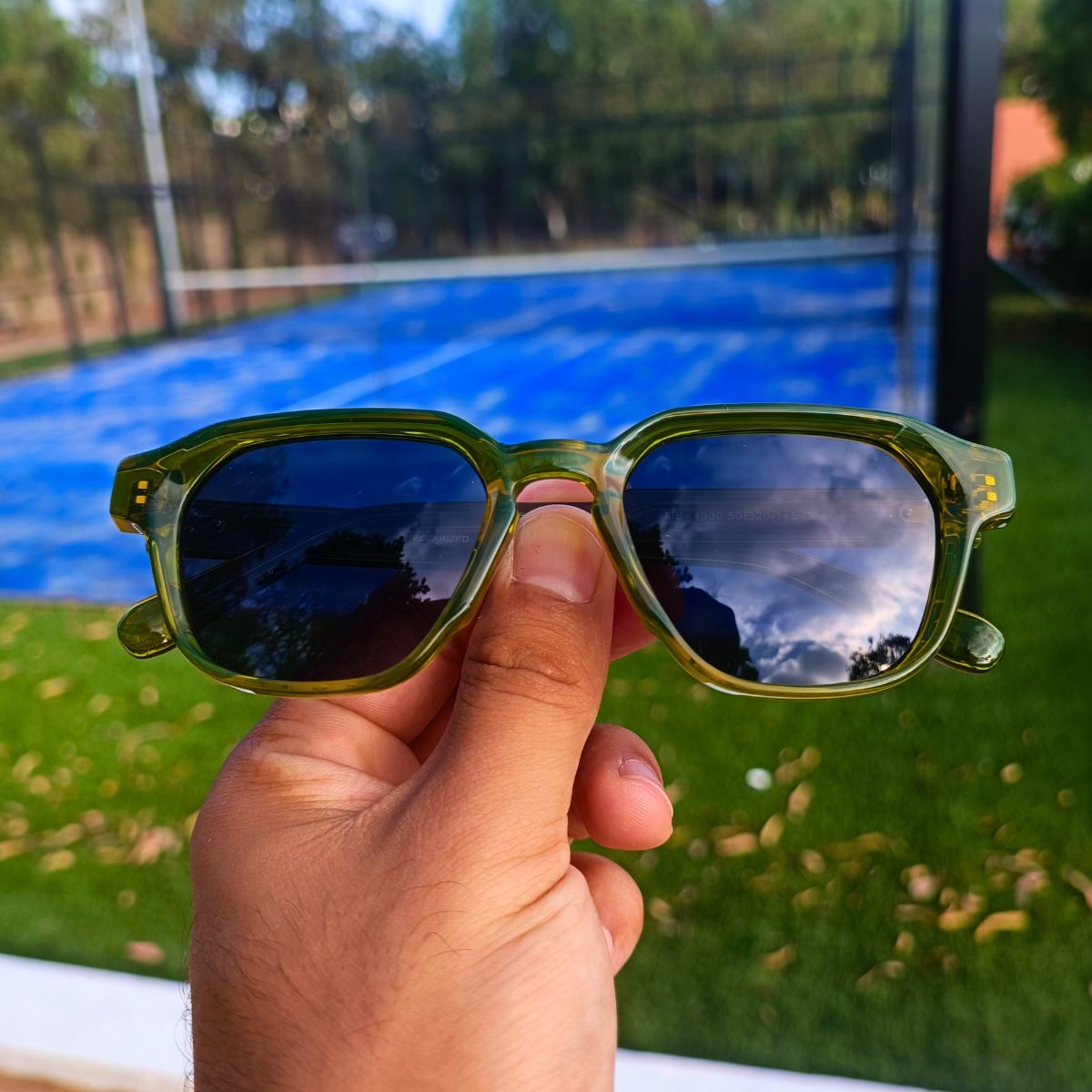SOLAIRE : HUGO BOSS MB1330 GRIS/VERT C2 ( Polarisé )
