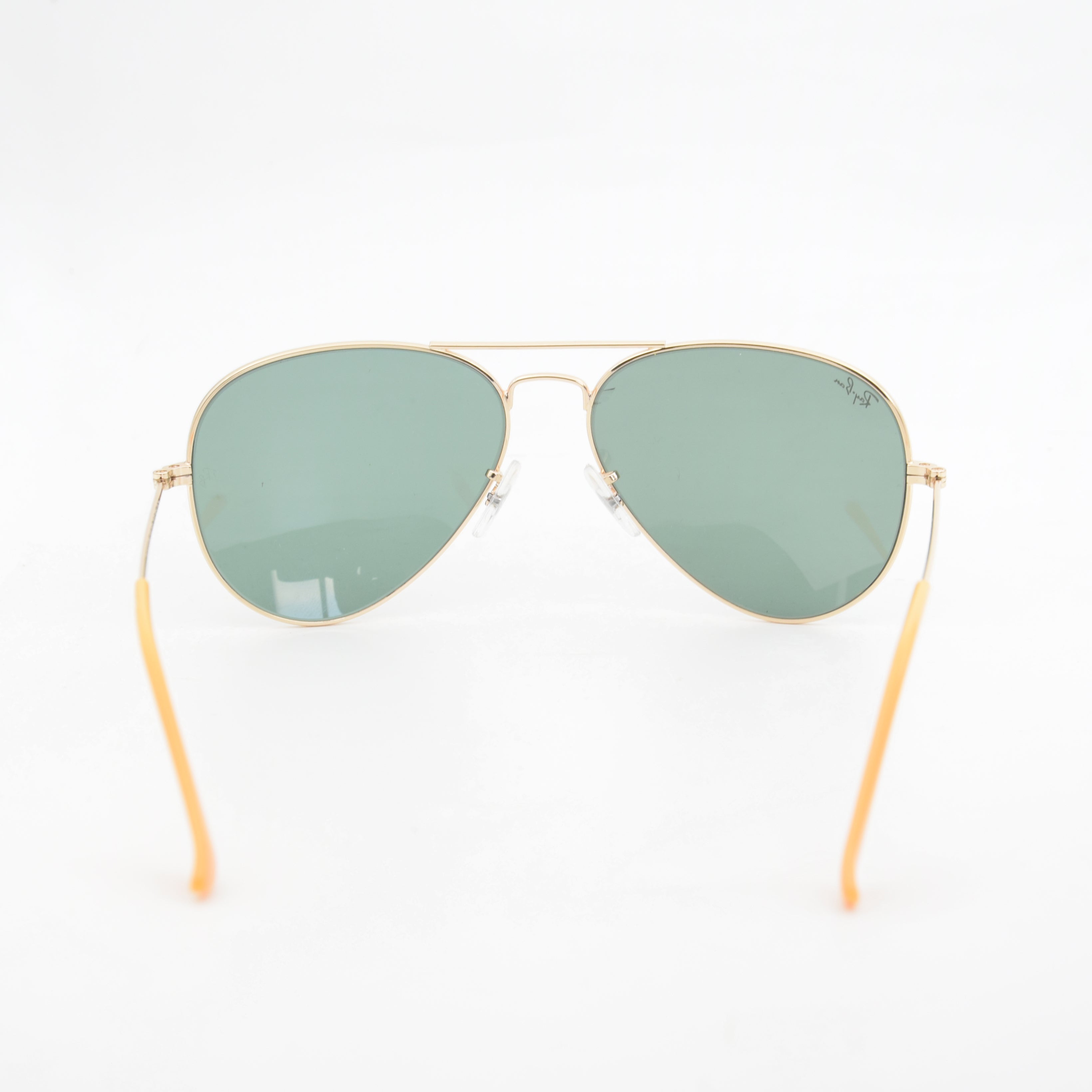 SOLAIRE :RAYBAN AVIATOR RB3025 GOLD/VERT