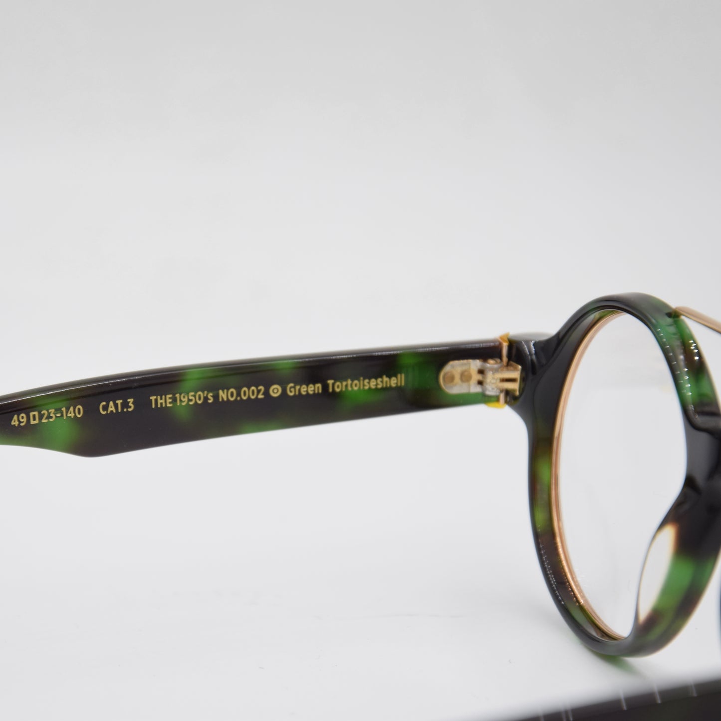 DECADES X OLIVER GOLDSMITH LONDON CAT.3 GREEN TORTOISESHELL