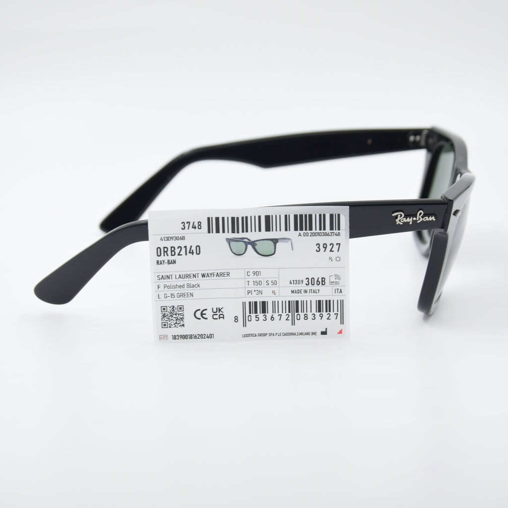 SOLAIRE :SAINT LAURENT WAYFARER RB2140 C901