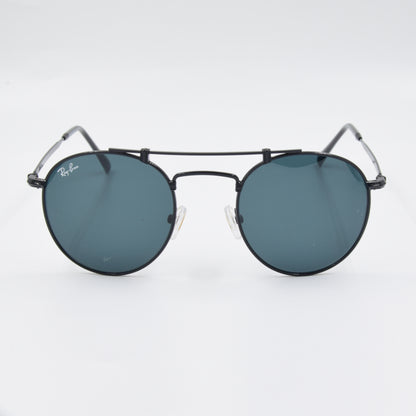 Solaire : Ray-Ban RB8147 ROUND METAL Black