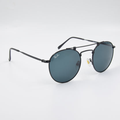 Solaire : Ray-Ban RB8147 ROUND METAL Black