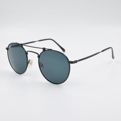 Solaire : Ray-Ban RB8147 ROUND METAL Black