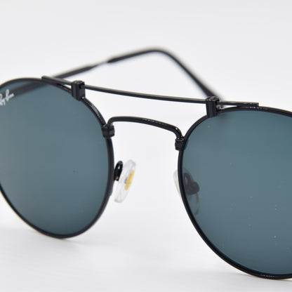 Solaire : Ray-Ban RB8147 ROUND METAL Black