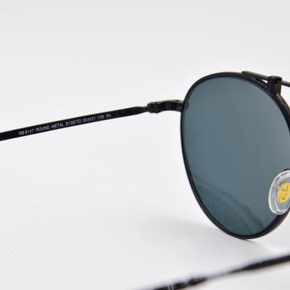 Solaire : Ray-Ban RB8147 ROUND METAL Black