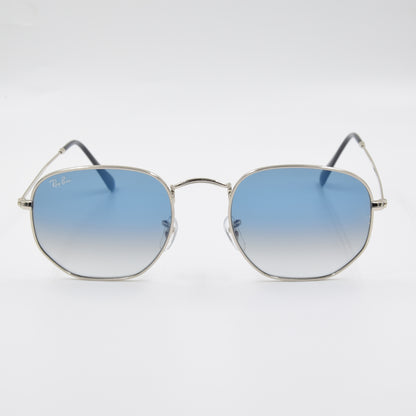 Solaire : Ray-Ban RB3548-N Bleu-Silver