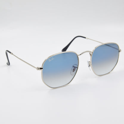 Solaire : Ray-Ban RB3548-N Bleu-Silver