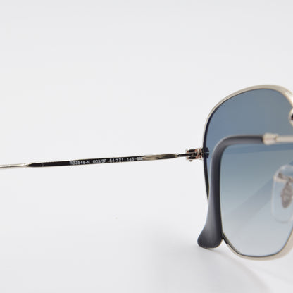 Solaire : Ray-Ban RB3548-N Bleu-Silver