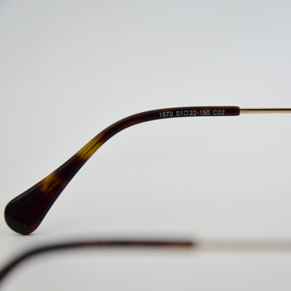 OPTIQUE : DITA 1870 GOLD C02