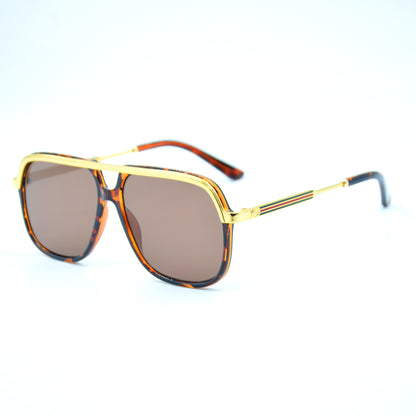 Solaire : Gucci GG0200S 001 Marron