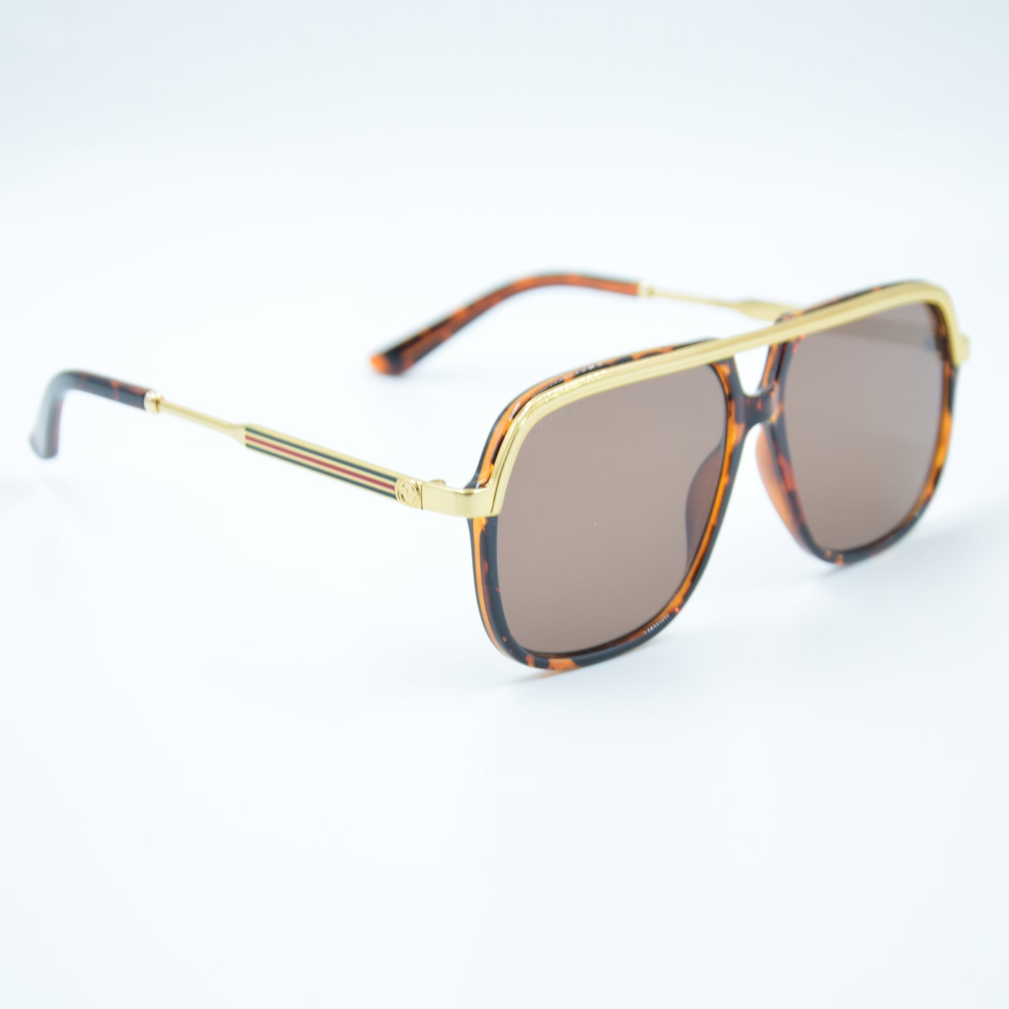 Solaire : Gucci GG0200S 001 Marron