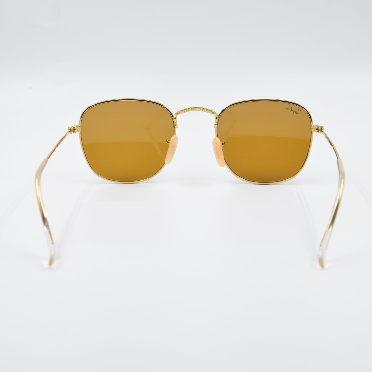 Solaire : Ray-Ban RB3857 FRANK Marron/Gold