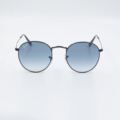 Solaire : Ray-Ban RB3447 ROUND METAL Noir Dégradée