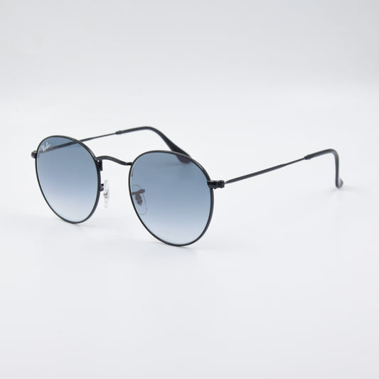 Solaire : Ray-Ban RB3447 ROUND METAL Noir Dégradée