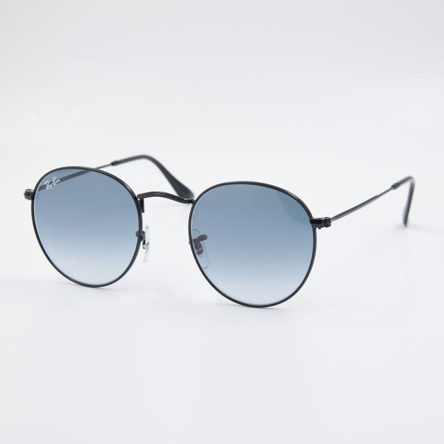 Solaire : Ray-Ban RB3447 ROUND METAL Noir Dégradée