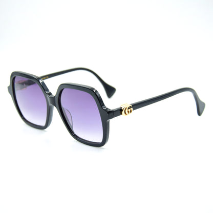 Solaire : Gucci GG1072S 001A Noir