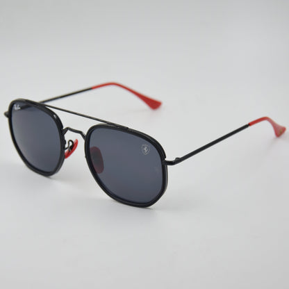 Solaire : Ray-Ban RB3748M Red Ferrari