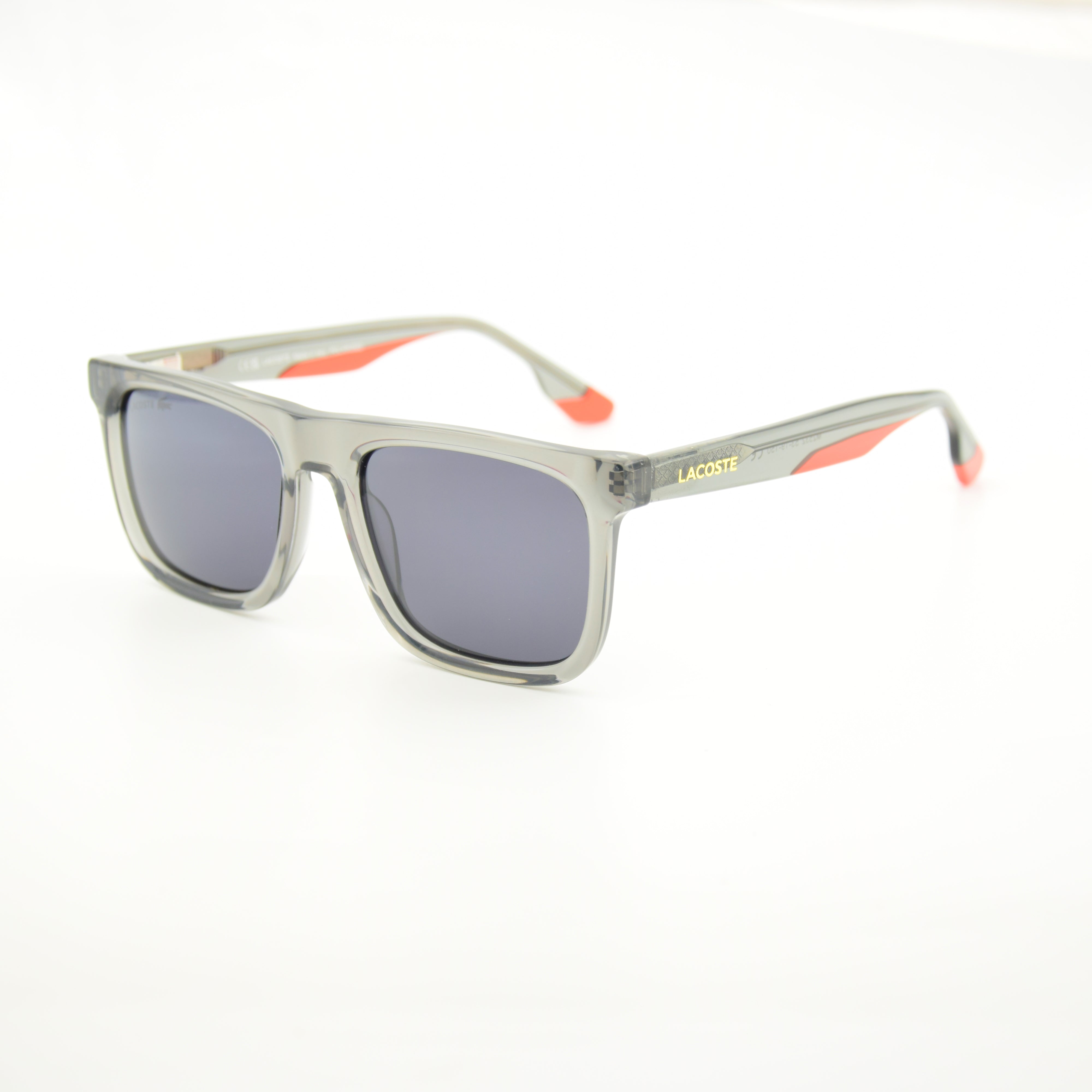 SOLAIRE Lacoste M2532 Gris Orange Polarise glasseseyewearbrand