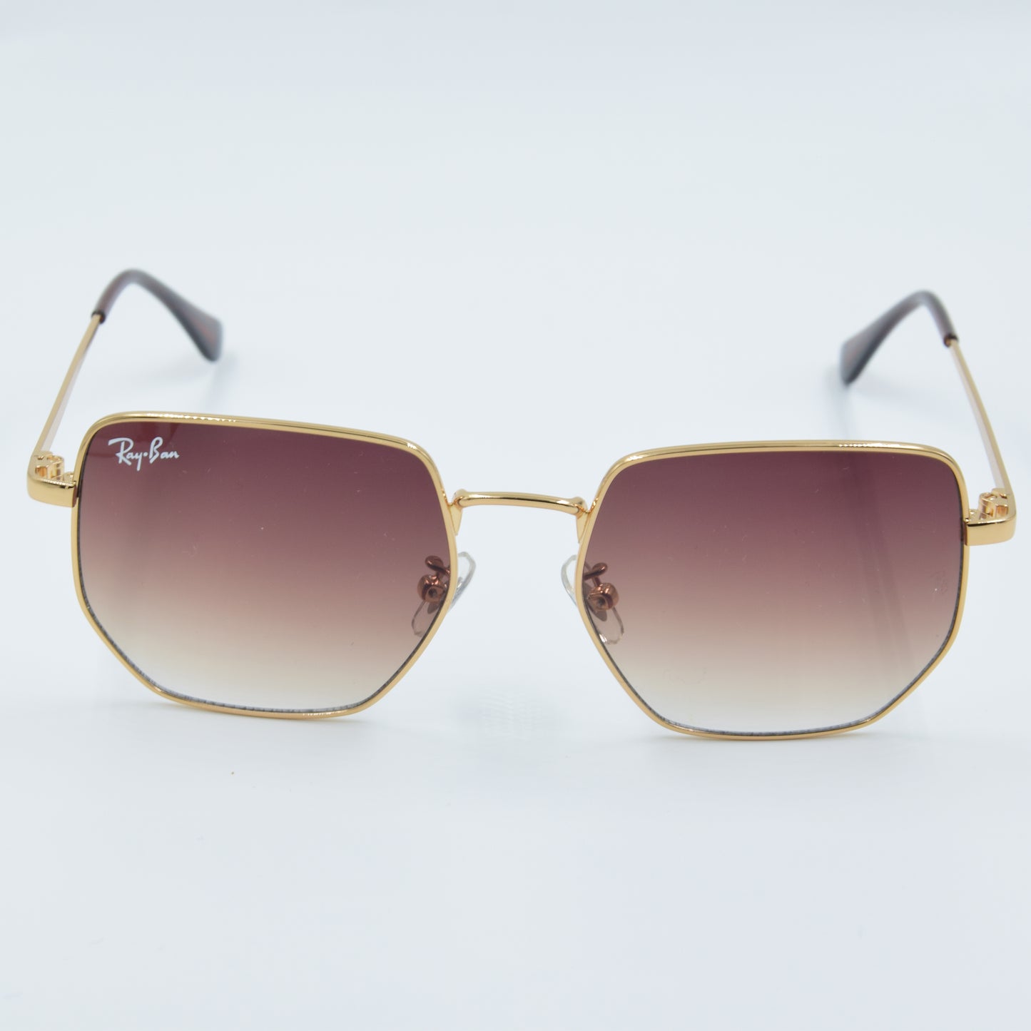 Solaire : Ray-Ban RB3764D Marron/Gold