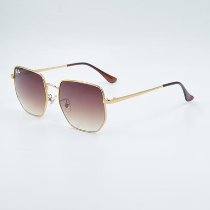 Solaire : Ray-Ban RB3764D Marron/Gold