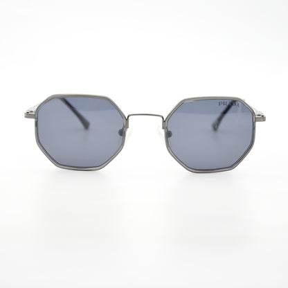 SOLAIRE : PRADA WSQ1017 Grey C8 ( Polarisé )