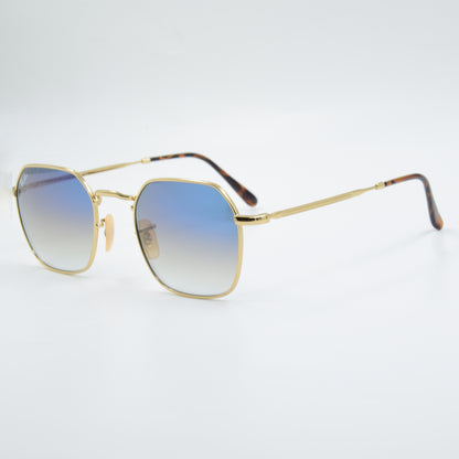 Solaire : Ray-Ban RB3694 JIM Bleu/Gold