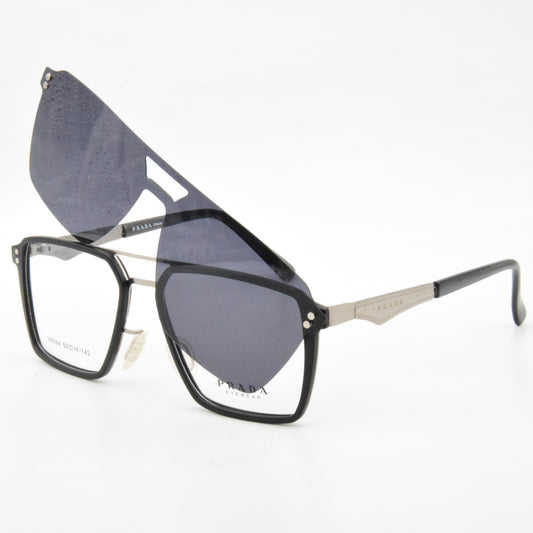 PRADA M8064 GRIS (CLIPS)