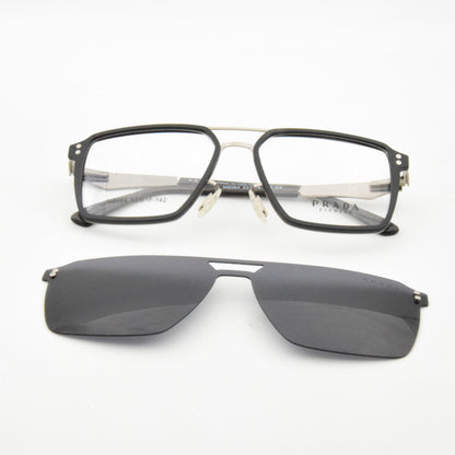 PRADA M8064 GRIS (CLIPS)