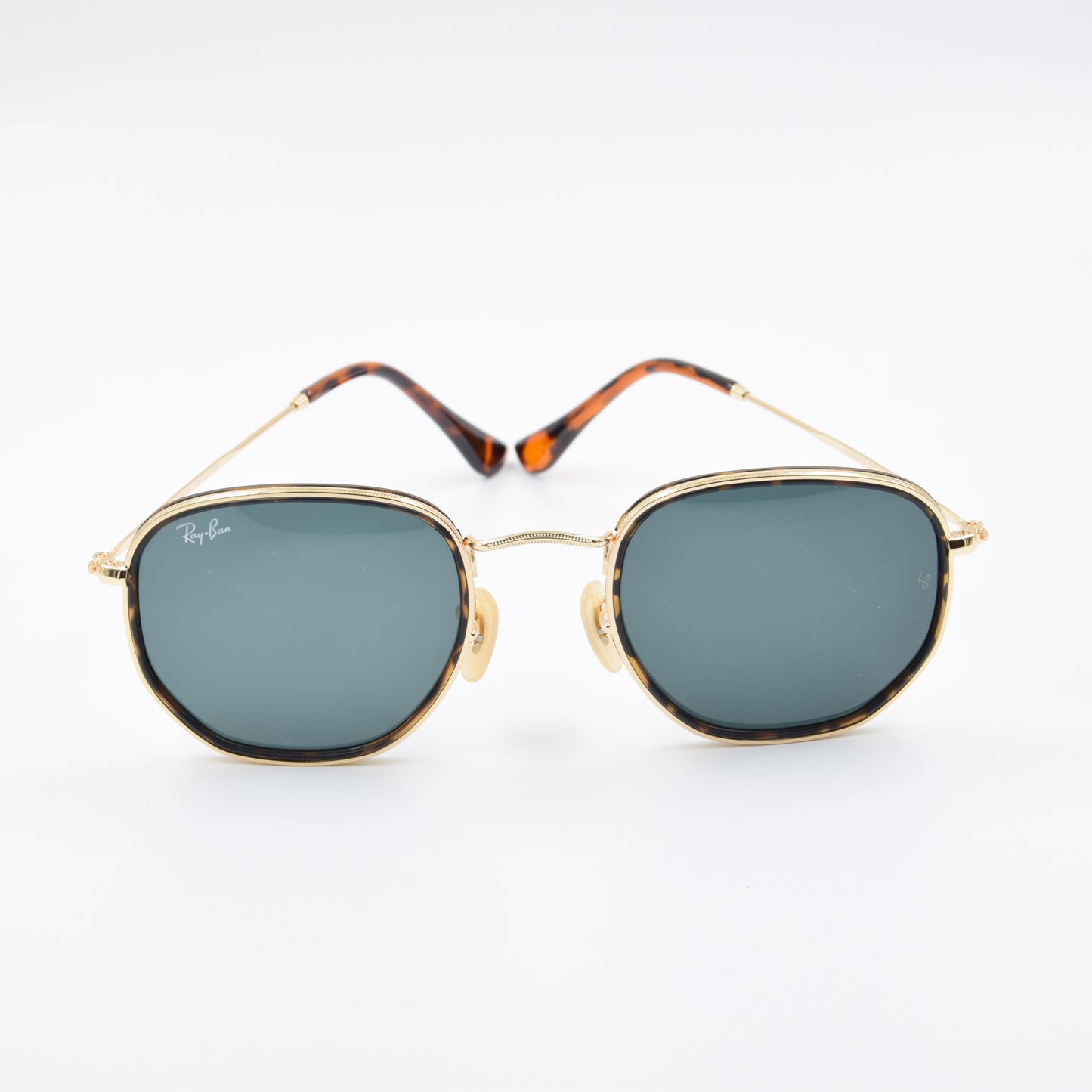 Solaire : Ray-Ban RB3548M 001/62 Gold/Vert