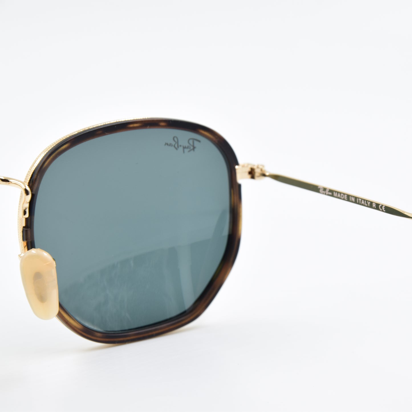 Solaire : Ray-Ban RB3548M 001/62 Gold/Vert