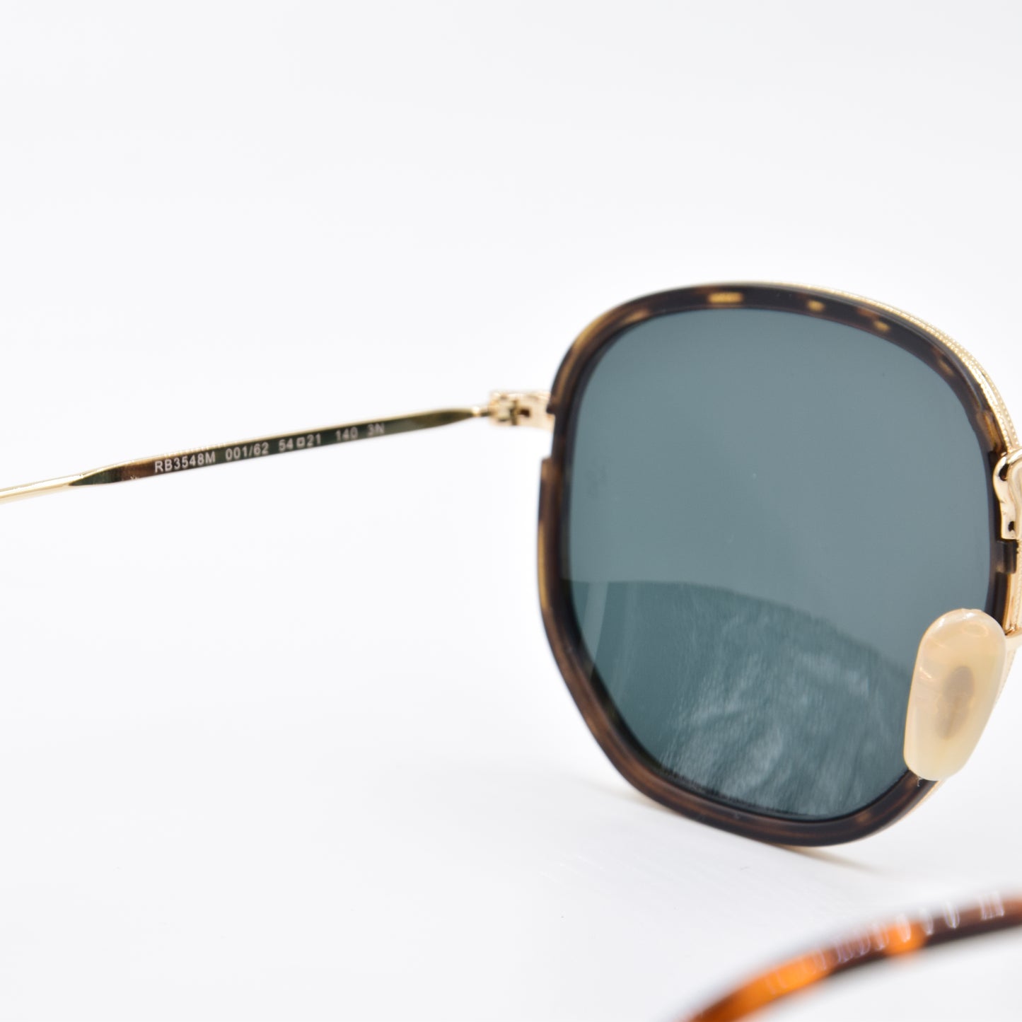 Solaire : Ray-Ban RB3548M 001/62 Gold/Vert