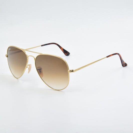 Ray_Ban RB3025 Aviator Gold-Marron