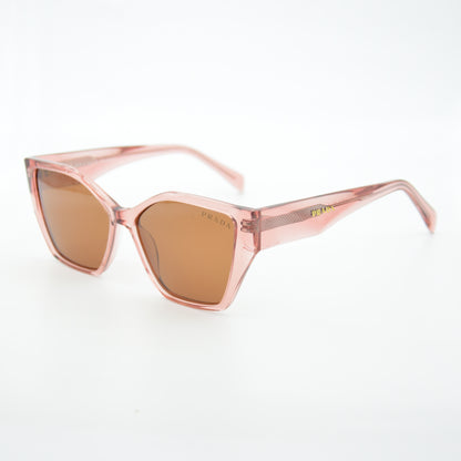 SOLAIRE : Prada F2659 Pink/Marron ( Polarisé )