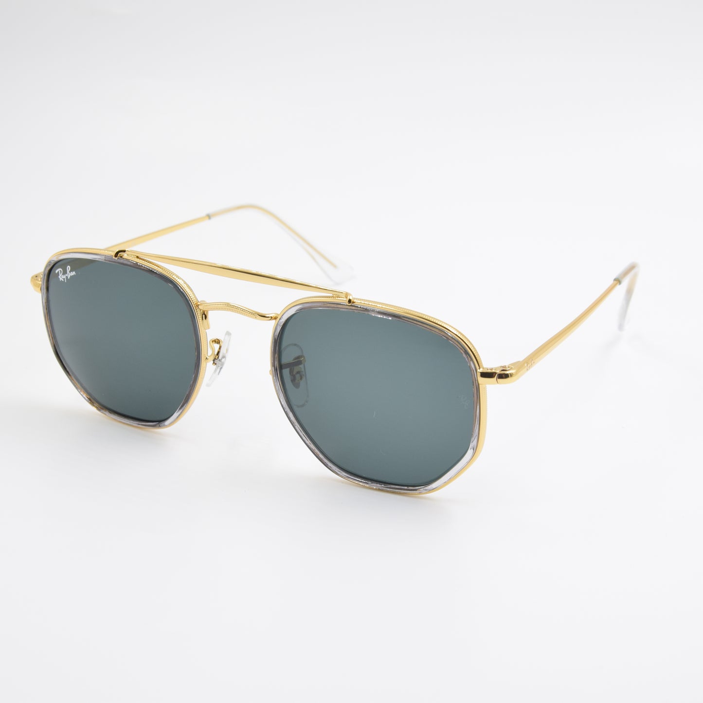 Solaire : Ray-Ban RB3648M 001 NOIR/GOLD