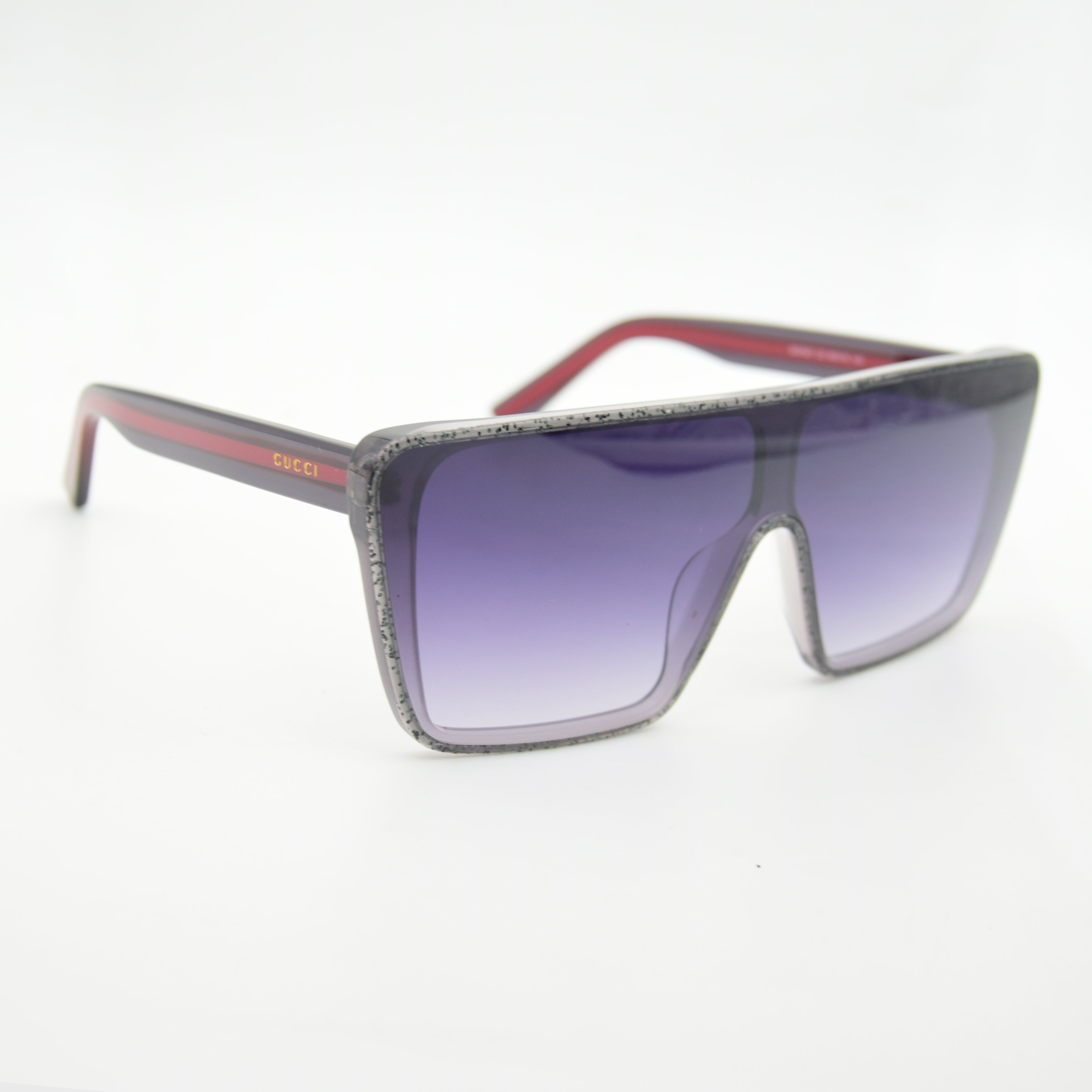 SOLAIRE: GUCCI GG0507 NOIR/RED