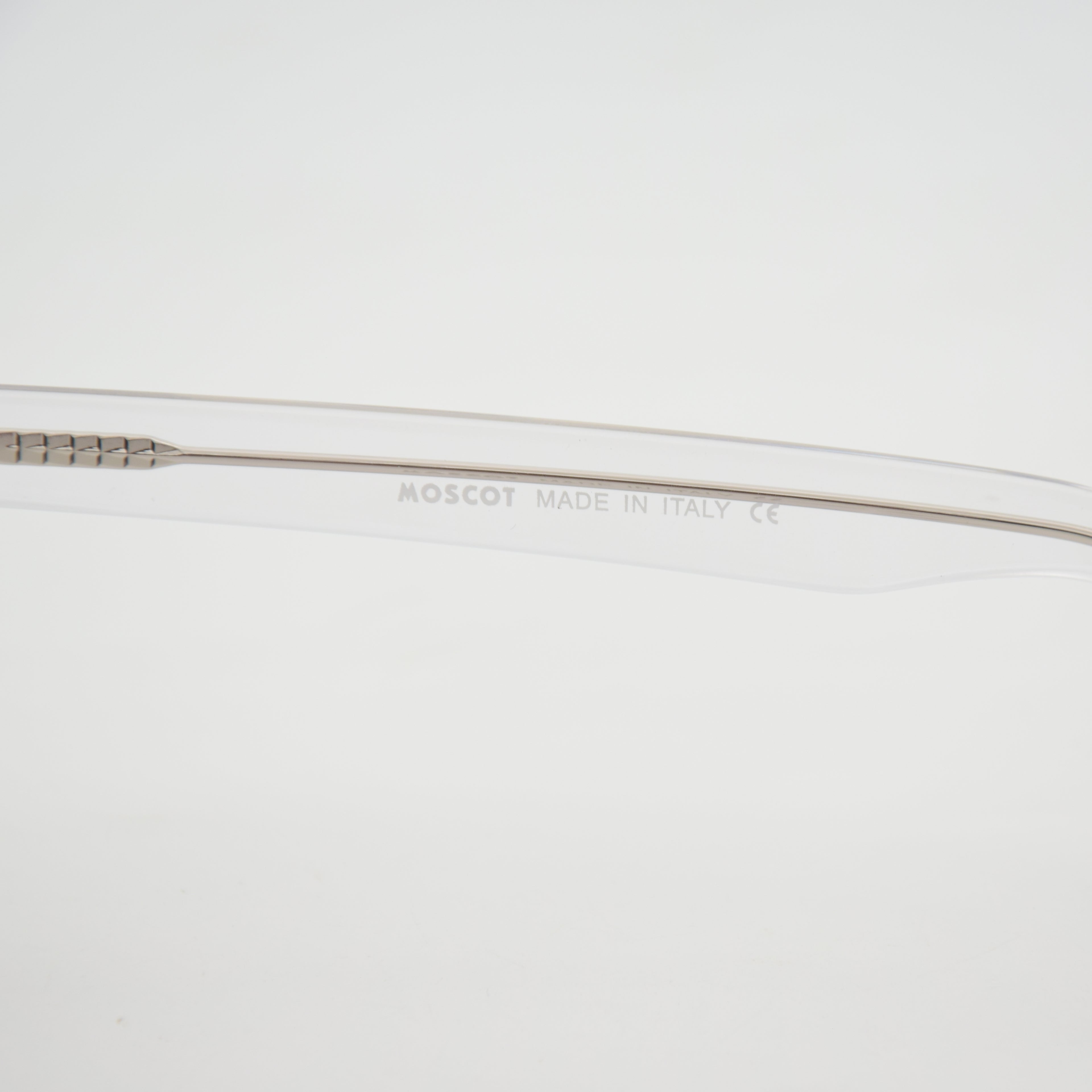 CLIPS : MOSCOT R0084 NOIR/CRYSTAL