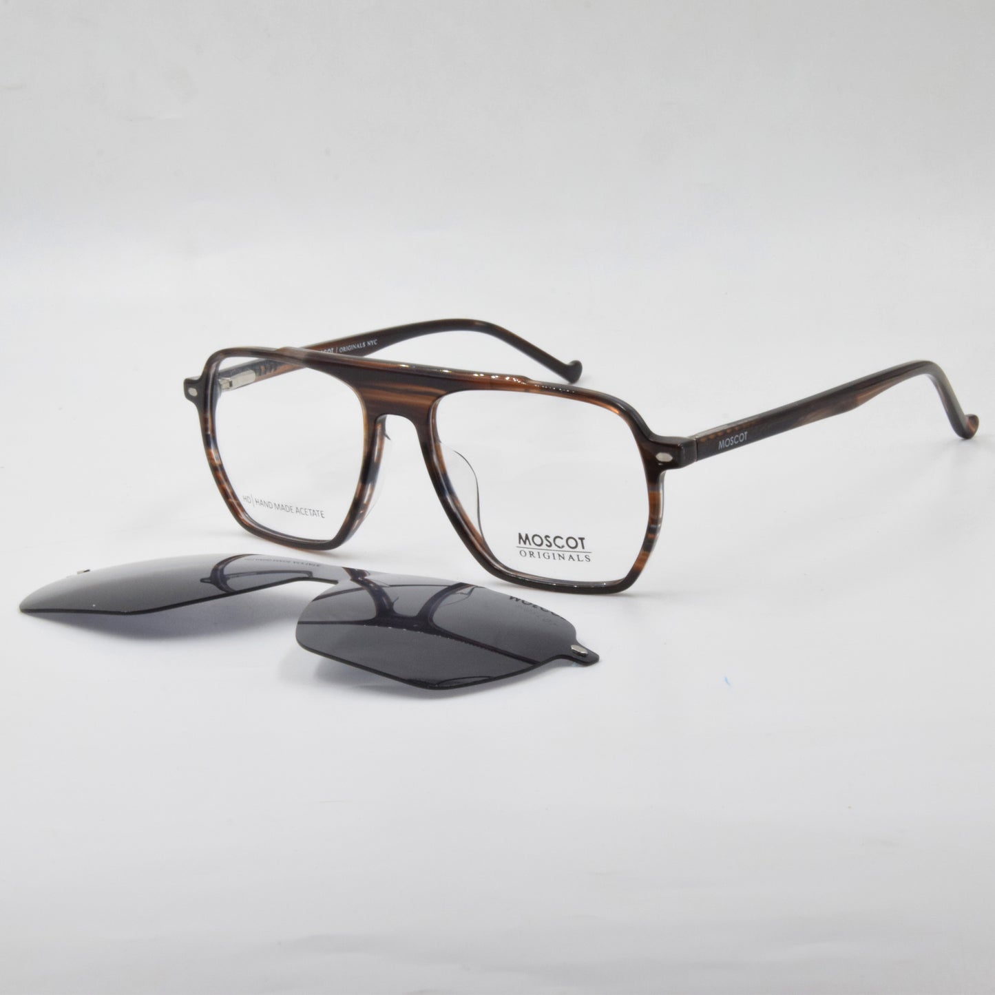 Clips : Moscot 9894A HAVANE-NOIR C6