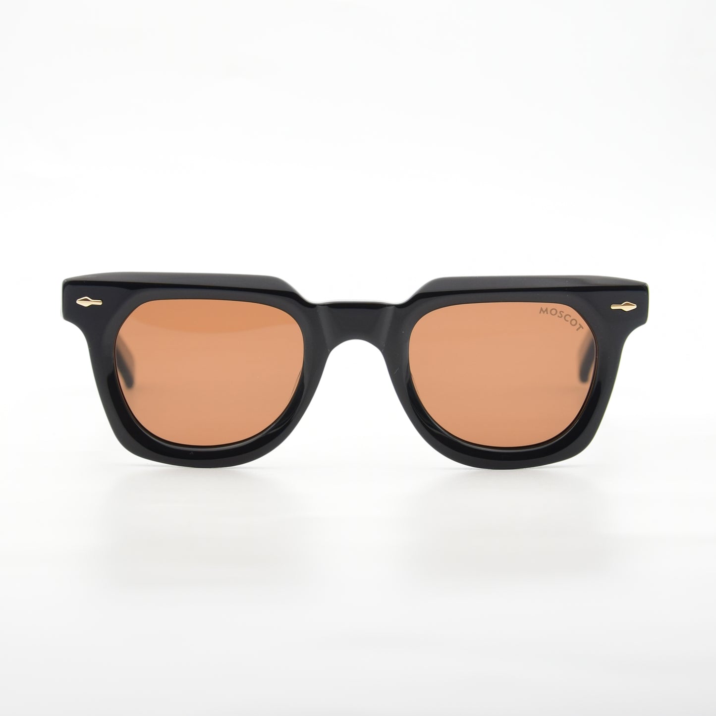 SOLAIRE : MOSCOT MB1352 BLACK/MARRON ( Polarisé )