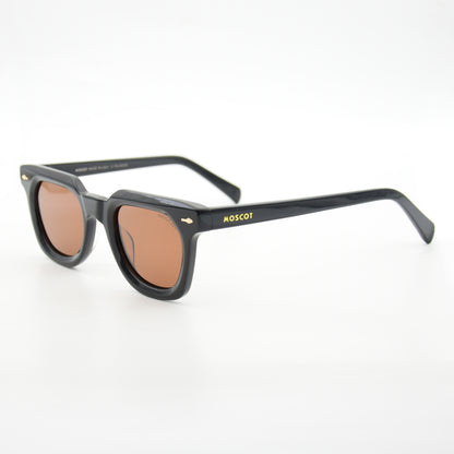 SOLAIRE : MOSCOT MB1352 BLACK/MARRON ( Polarisé )