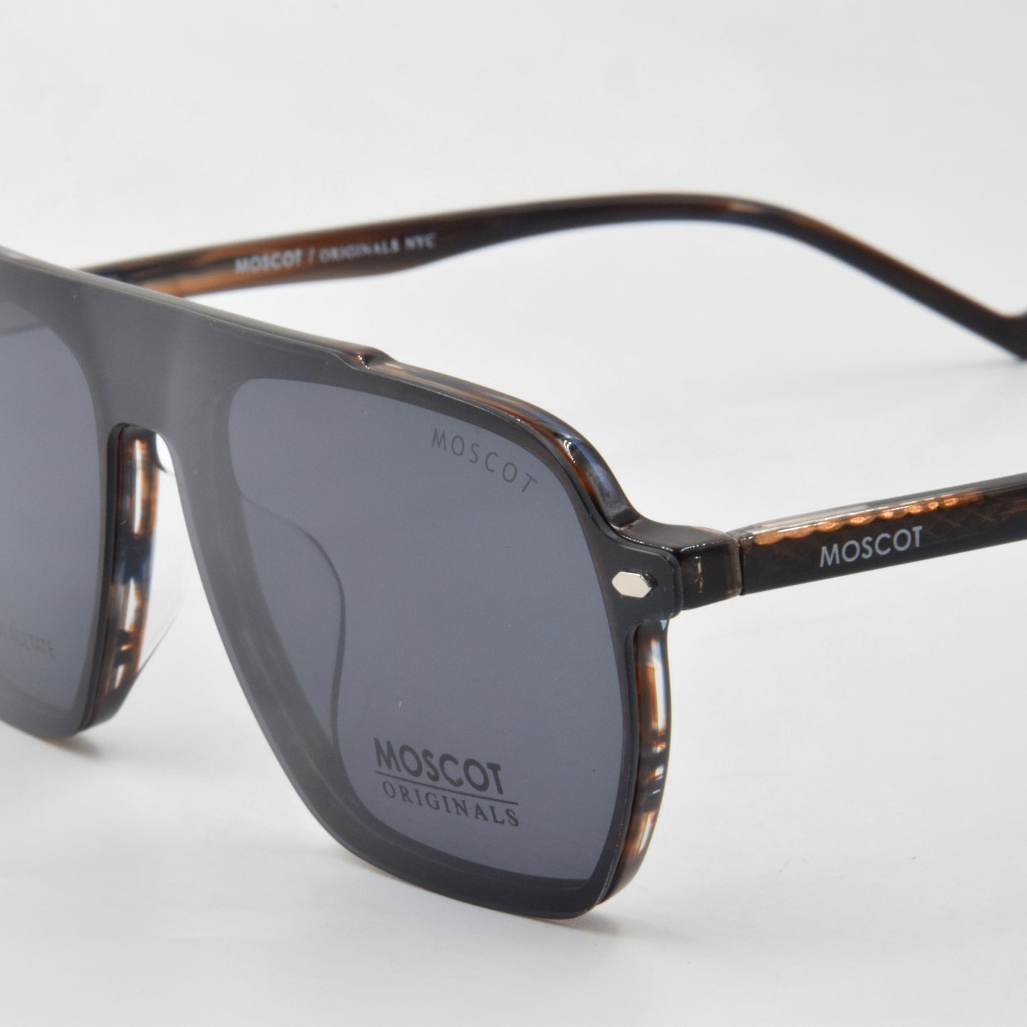 Clips : Moscot 9894A HAVANE-NOIR C6