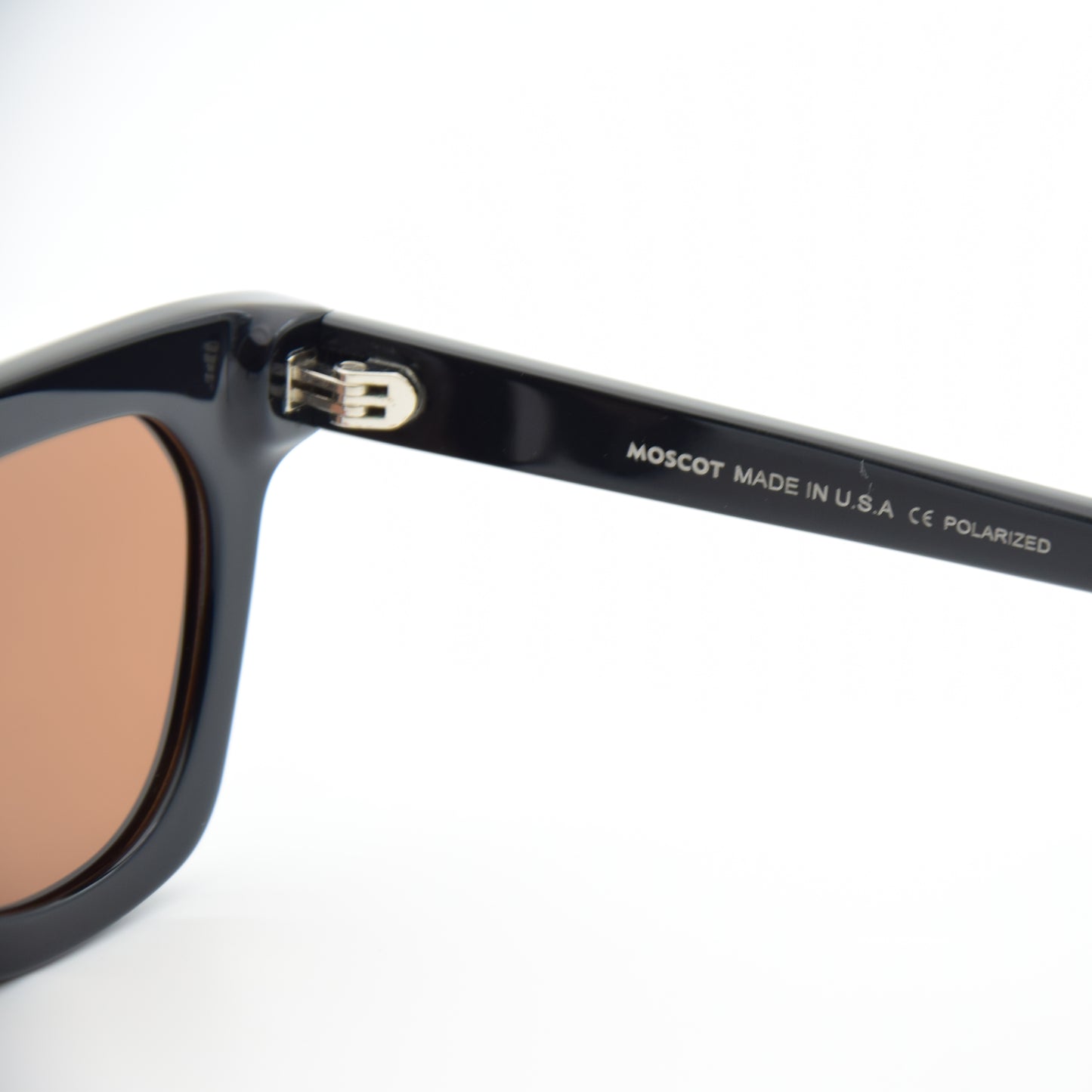 SOLAIRE : MOSCOT MB1352 BLACK/MARRON ( Polarisé )