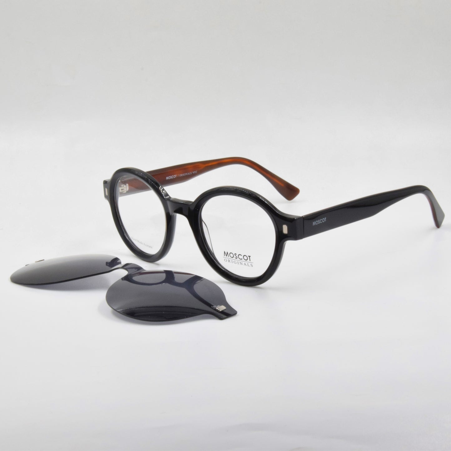 Clips : Moscot 9773 NOIR-HAVANE C2