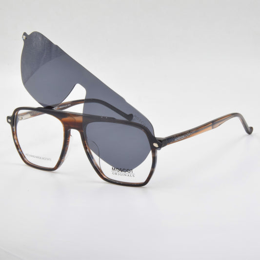 Clips : Moscot 9894A HAVANE-NOIR C6