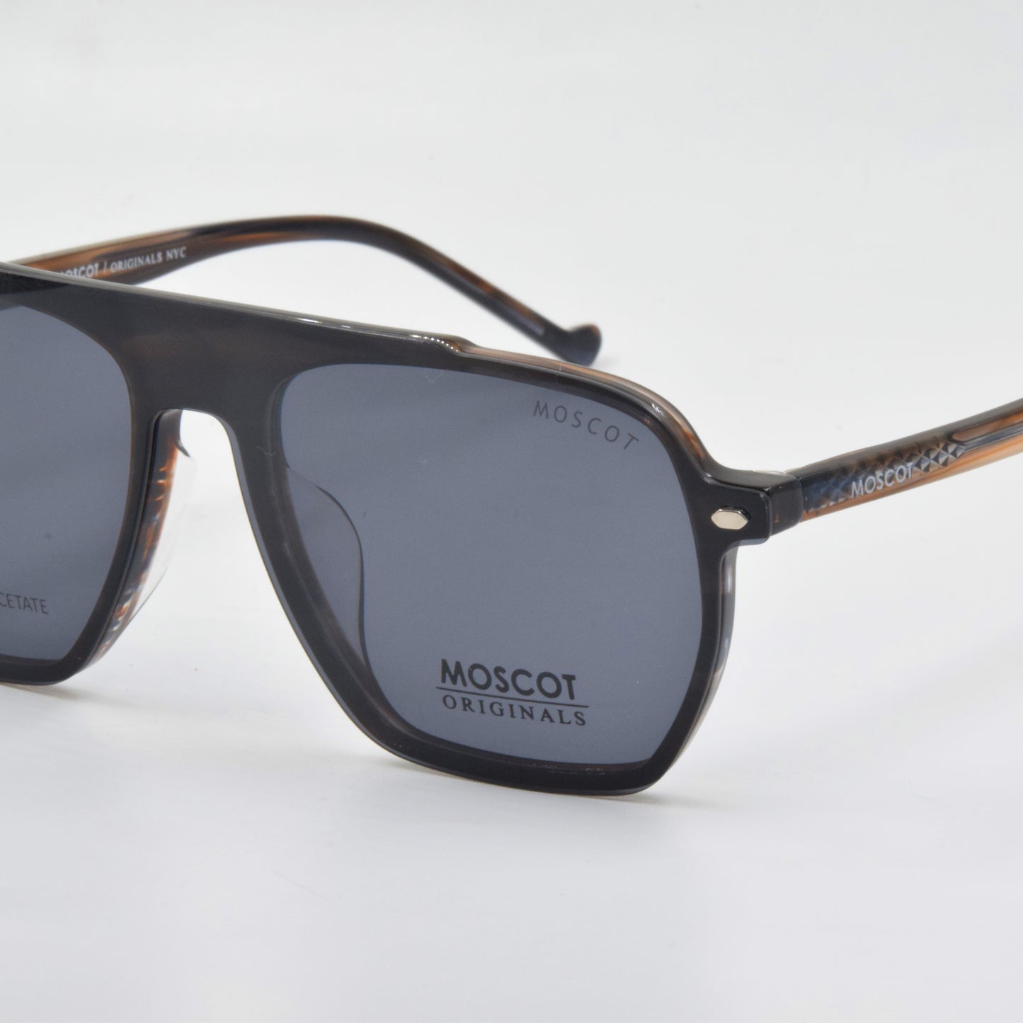 Clips : Moscot 9894A HAVANE-NOIR C6