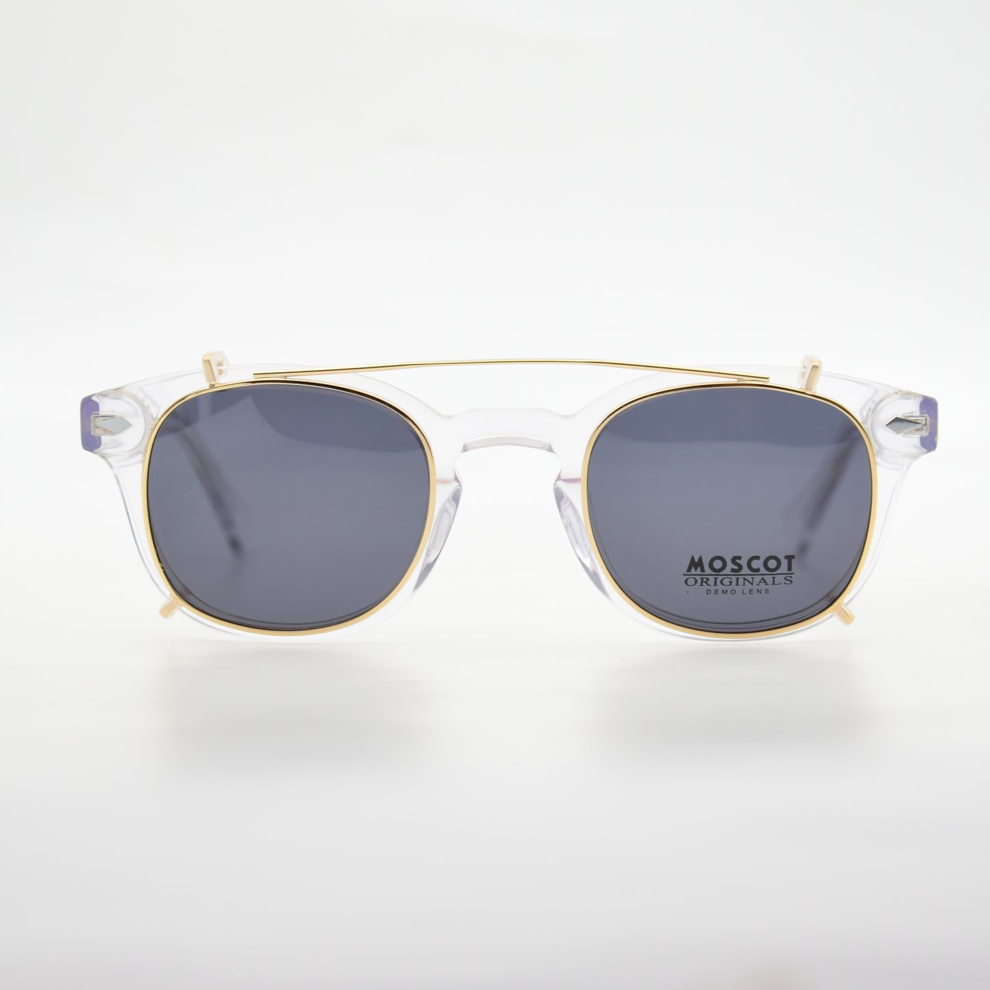 CLIPS : MOSCOT R0099 CRYSTAL/BLACK C03