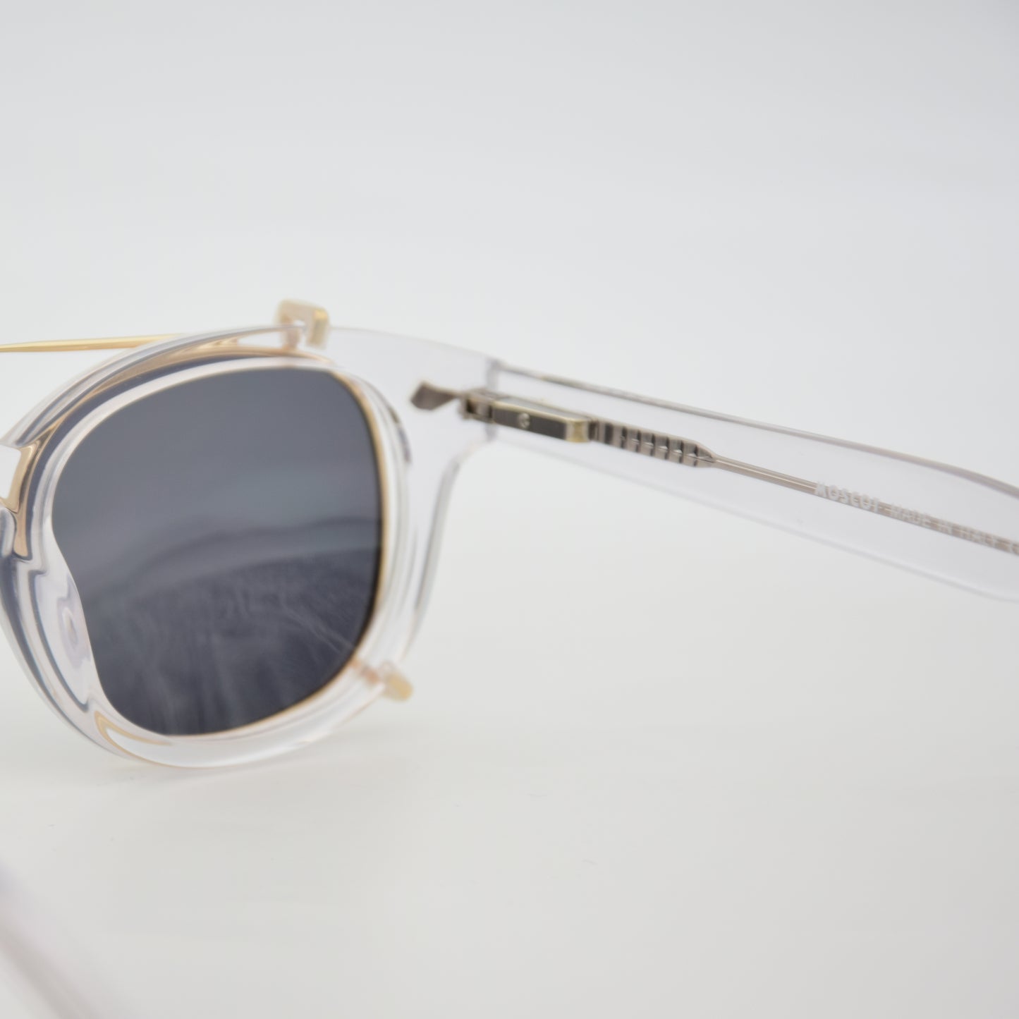 CLIPS : MOSCOT R0099 CRYSTAL/BLACK C03