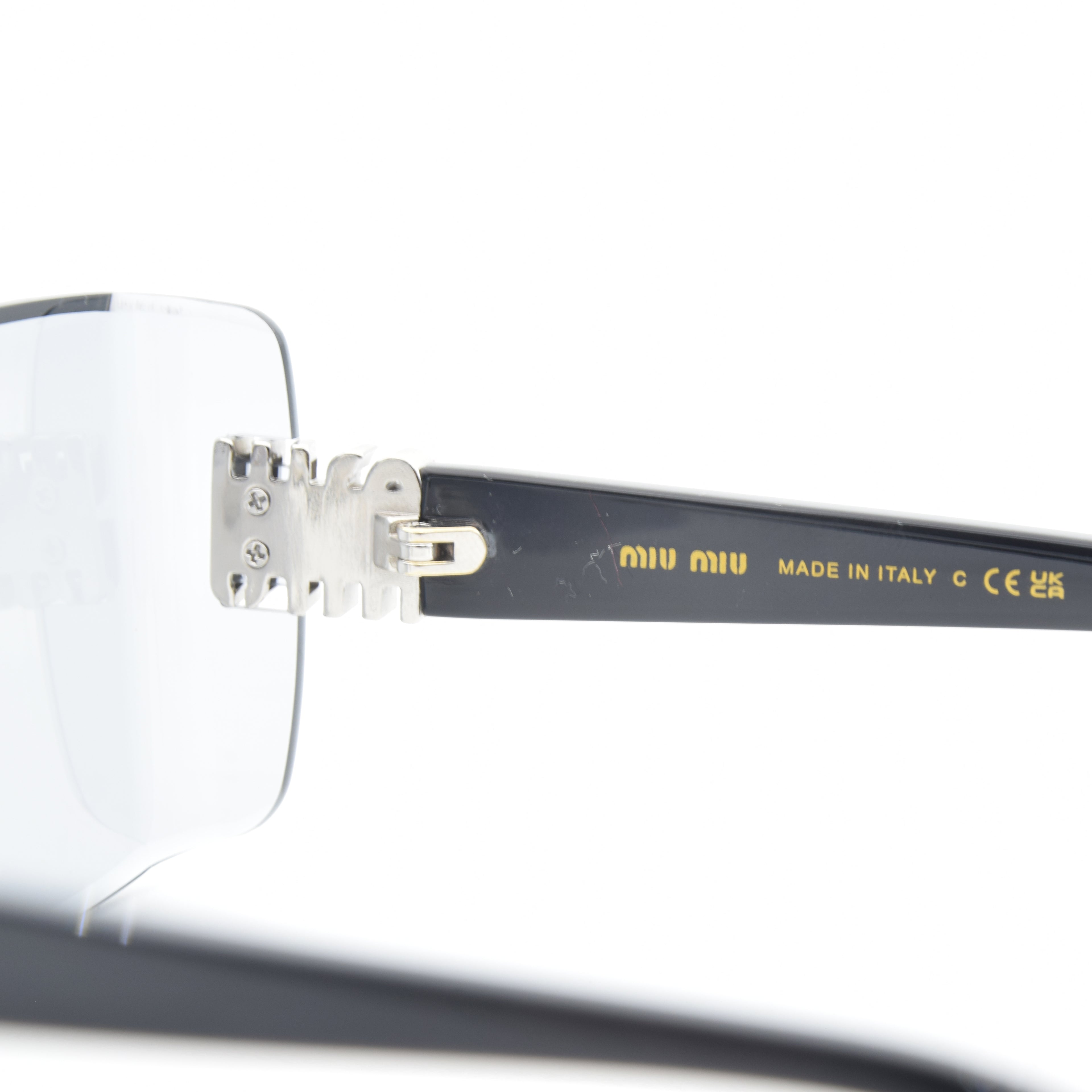 SOLAIRE : MIU MIU MU111AV ZVF GRIS