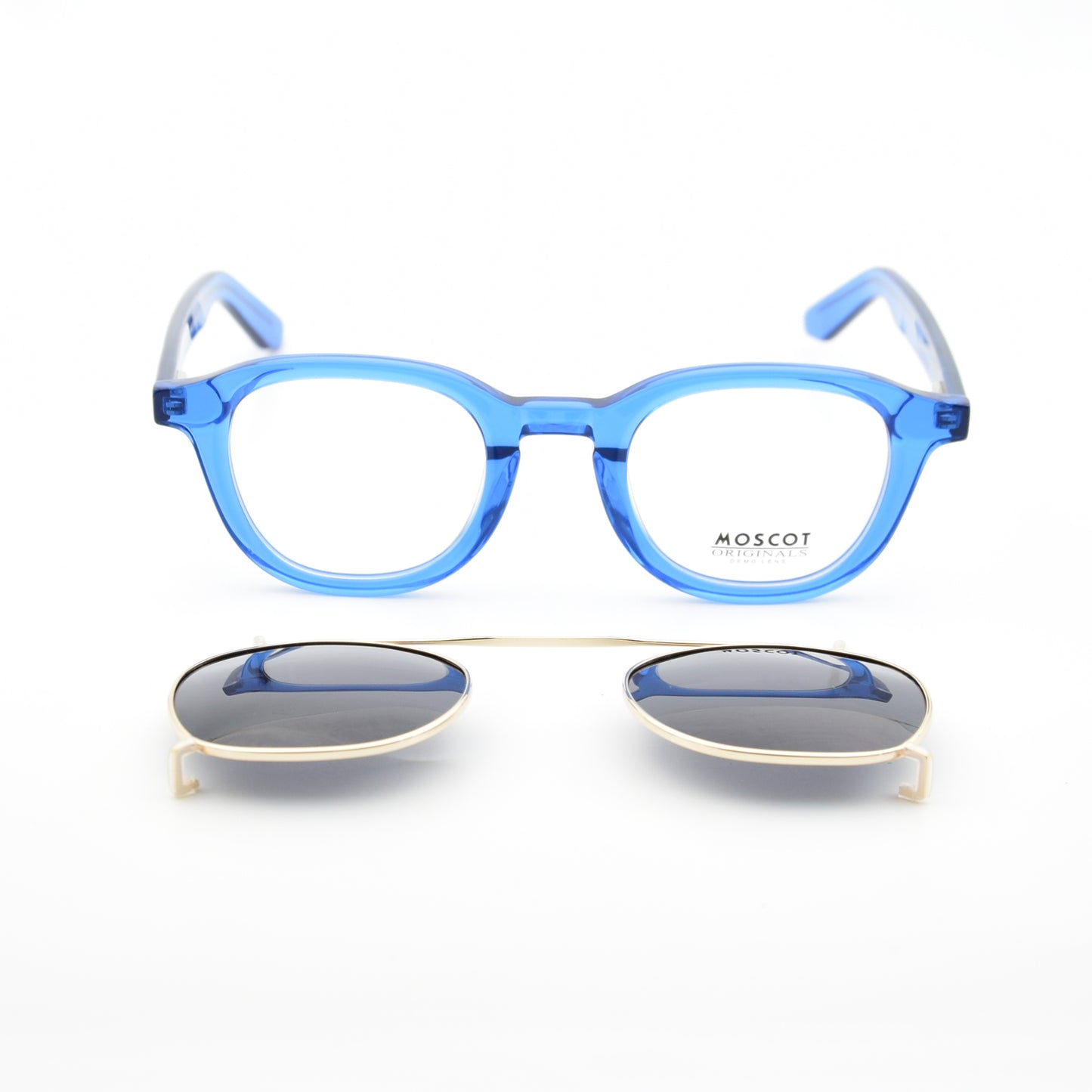 CLIPS : MOSCOT R0104 BLEU/BLACK C04