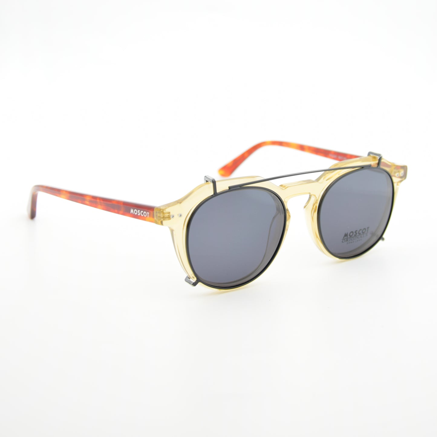 CLIPS : MOSCOT R0091 HAVANE/CREAM C02