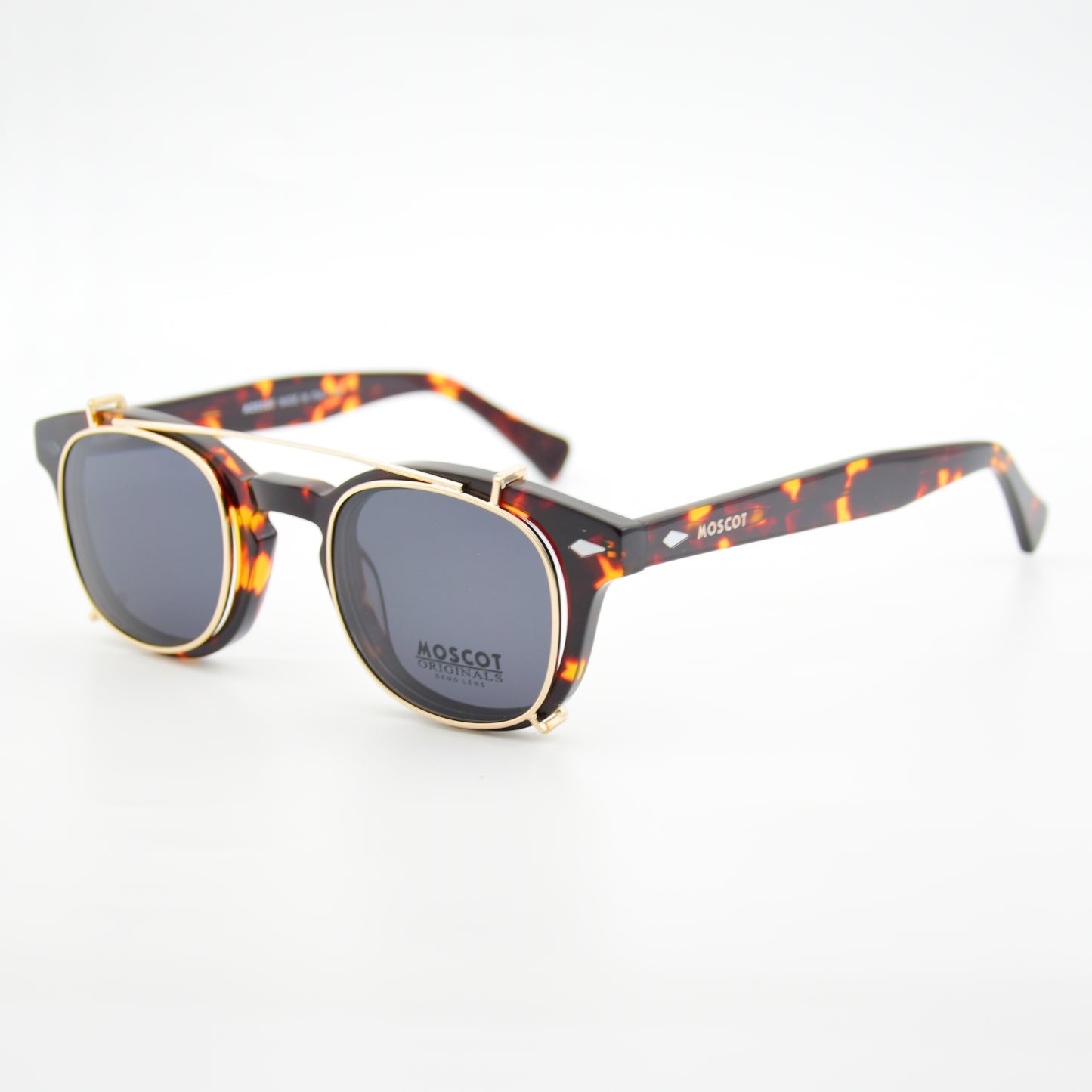 CLIPS : MOSCOT R0099 HAVANE/BLACK C02